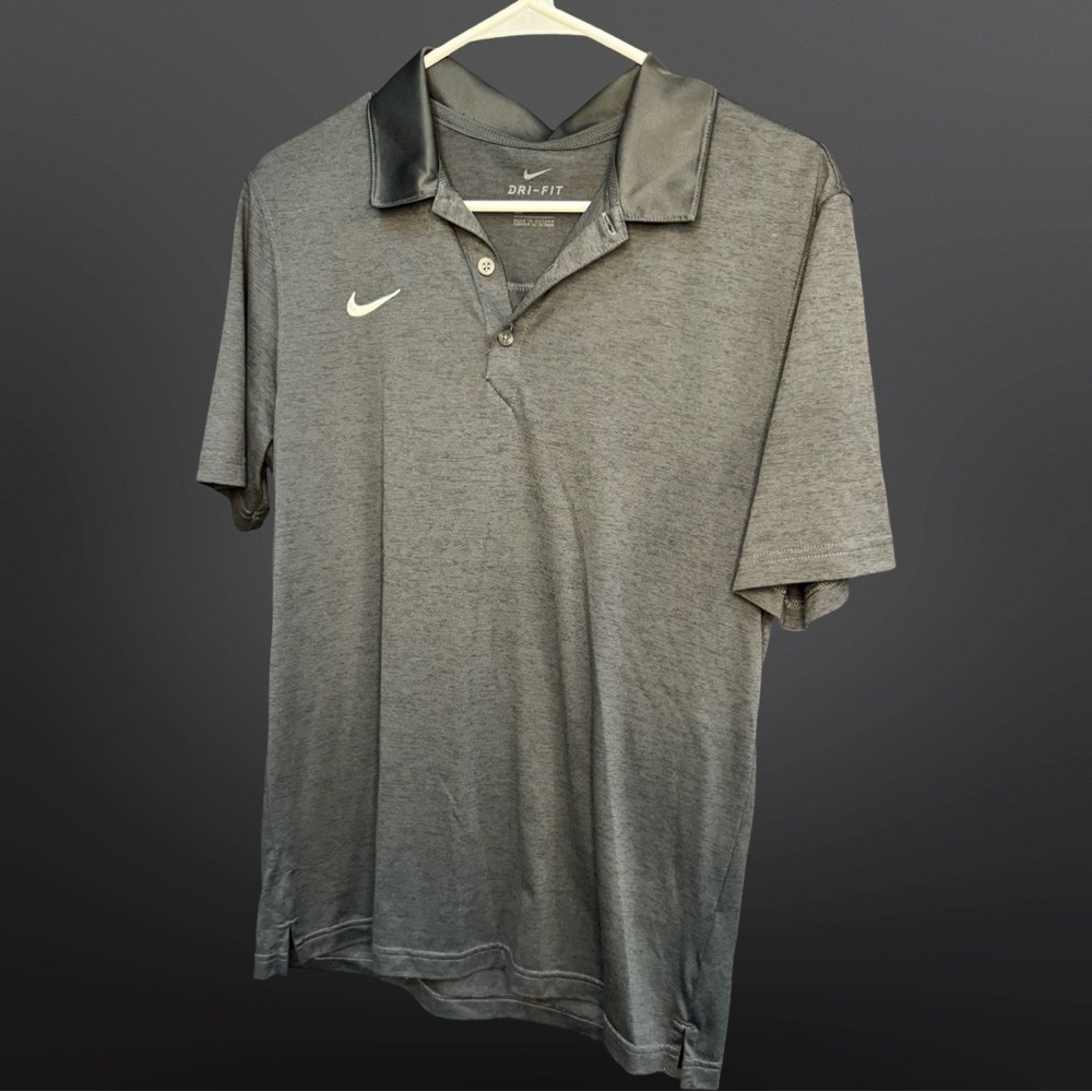 Nike Men's Charcoal Polo Shirt